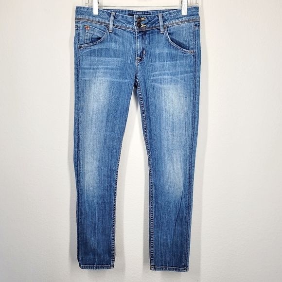 Hudson MCollin Mid Rise Skinny Jeans - Picture 1 of 8